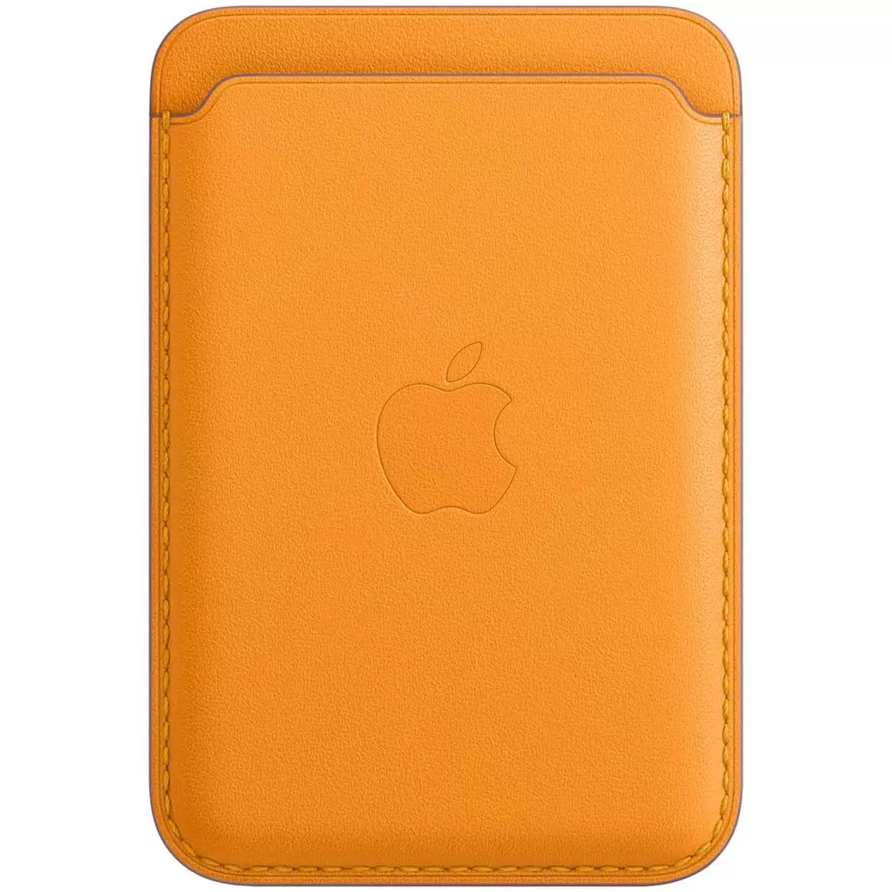 Кожаный кошелек для смартфона Apple iPhone Leather Wallet with Magsafe California Poppy (калифорнийс
