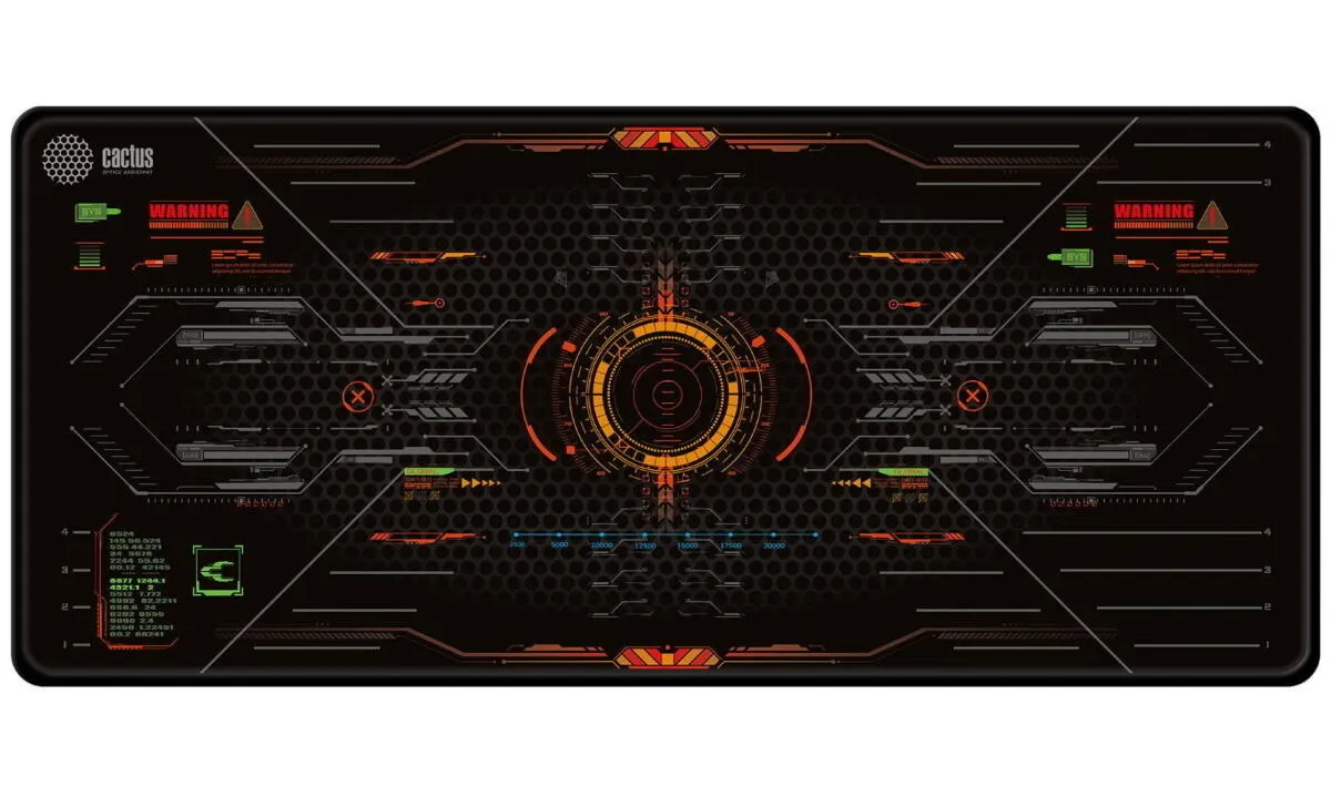 Коврик для мыши CACTUS [CS-MP-PRO05XXL] 900x400x3мм, Skytrek