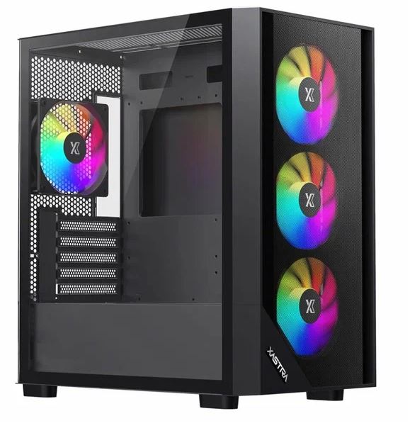 Корпус XASTRA A401M ARGB mATX Bllack