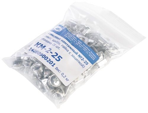 Комплект крепежей ЦМО КМ-2-25 (М6х12, 25шт)