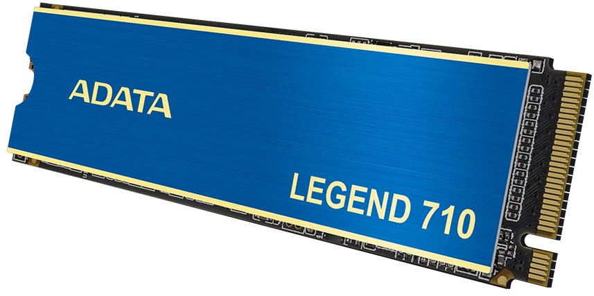Накопитель SSD M.2 .512Gb ADATA Legend 710 (PCI-E 3.0 x4, 2400/1600 Мбайт/сек)