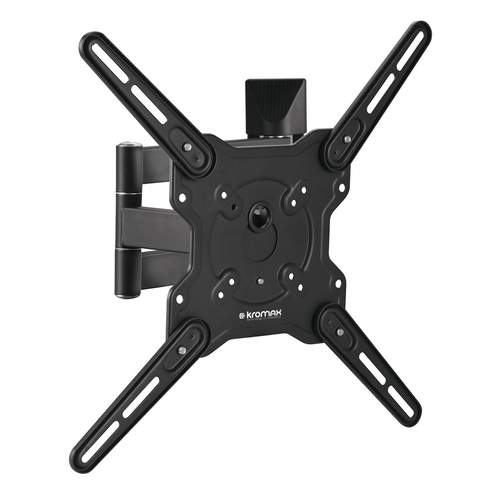 Крепление для телевизора Kromax OPTIMA-406 (настенное, наклонно-поворотное,  22-65", max 40кг) gray