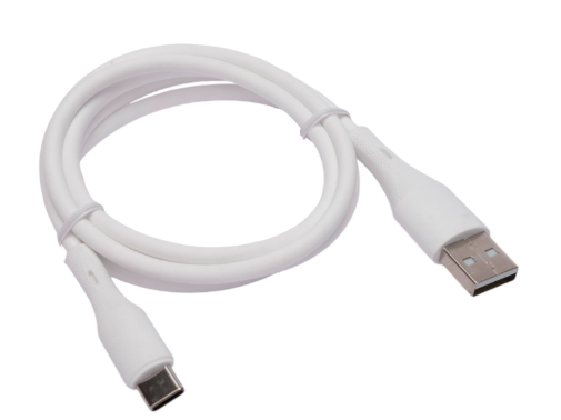 Кабель USB-A < - > USB-C, 1.0м, Cablexpert 18W QC3.0 White