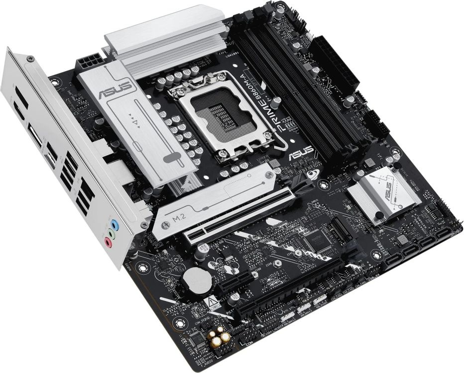Материнская плата Socket-1851 Asus PRIME B860M-A-CSM (B860) 4*DDR5 HDMI DP mATX