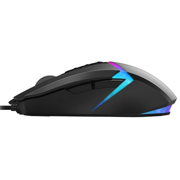 Мышь проводная A4Tech Bloody W60 MAX STONE черный 10000dpi черный