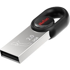 Флешка .32Gb Netac UM2 USB3.2 миниатюрная пластиковая, красный