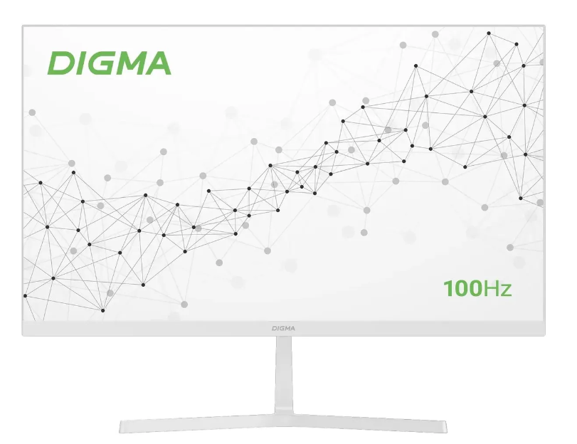Монитор 27'' Digma Progress 27P502F (IPS 1920x1080 7ms 100Hz VGA HDMI DP) White