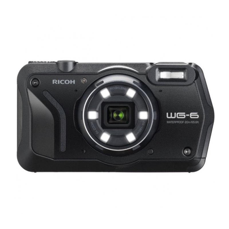 Цифровая фотокамера Ricoh WG-6 GPS черный