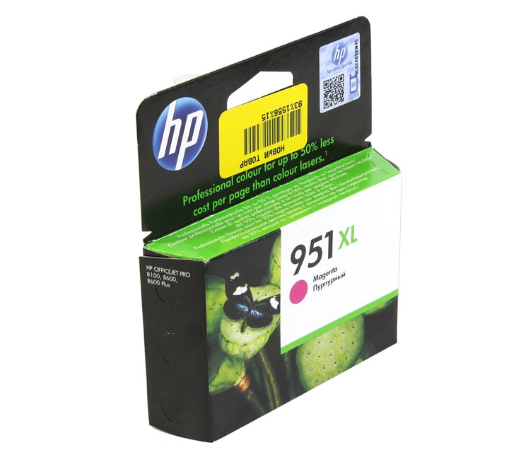 Картридж струйный HP 951XL (CN047AE) для HP Officejet Pro 8100/8600/8600 Plus, пурпурный