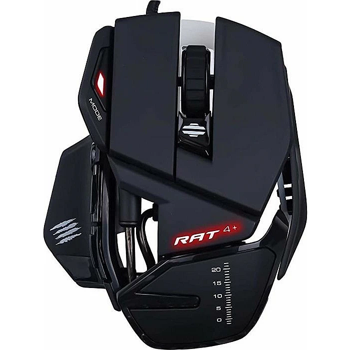 Мышь проводная Mad Catz R.A.T. 4+ Black