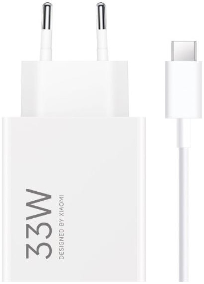 Сетевое зарядное устройство Xiaomi 33W Charging Combo Type-A белый