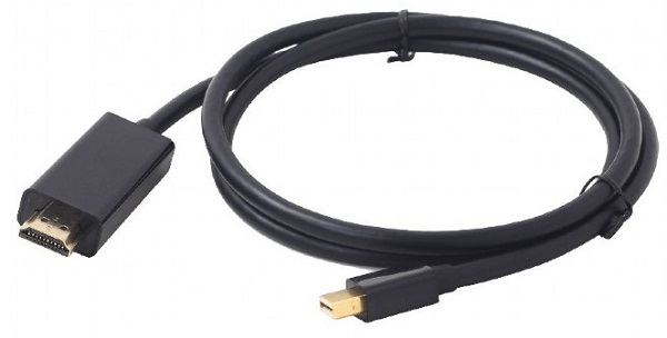 Кабель соединительный miniDP (m) < - > HDMI (m)  1.8м Cablexpert