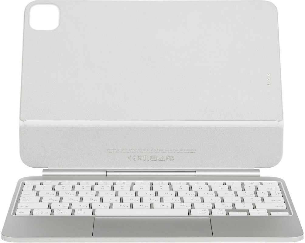 Клавиатура для планшета Apple Magic Keyboard 2024 for iPad Pro 13 White