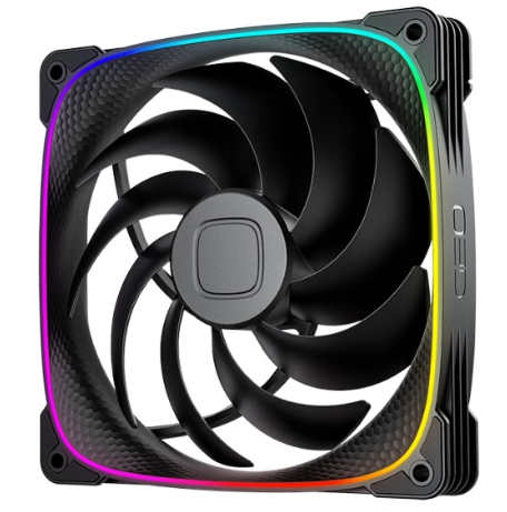 Комплект вентиляторов Geometric Future Squama 2503B-14 Triple Pack ARGB Black
