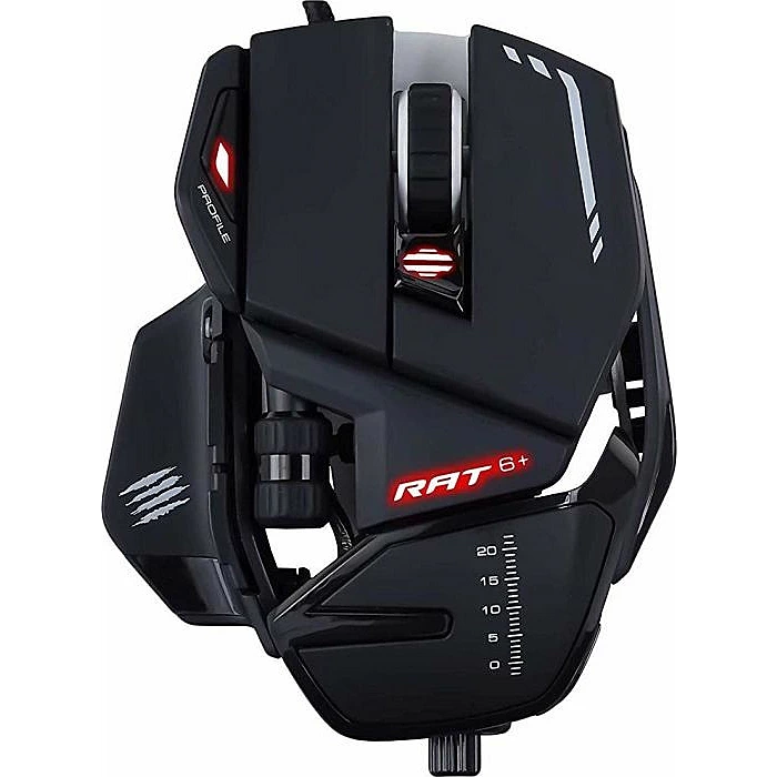 Мышь проводная Mad Catz R.A.T. 6+ Black