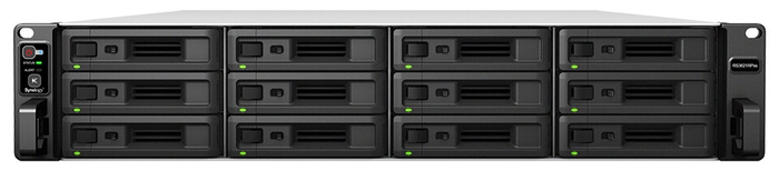 Сетевое хранилище 12-Bay Synology RS3621RPXS 2U Black