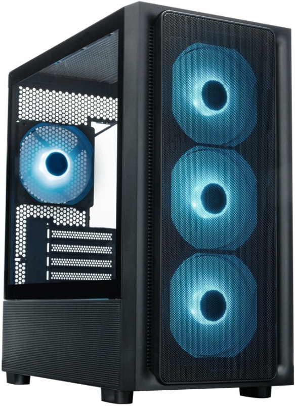 Корпус XASTRA A411M 4ARGB-FC mATX чёрный