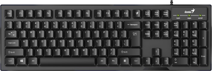 Клавиатура проводная Genius Smart KB-100 USB черный