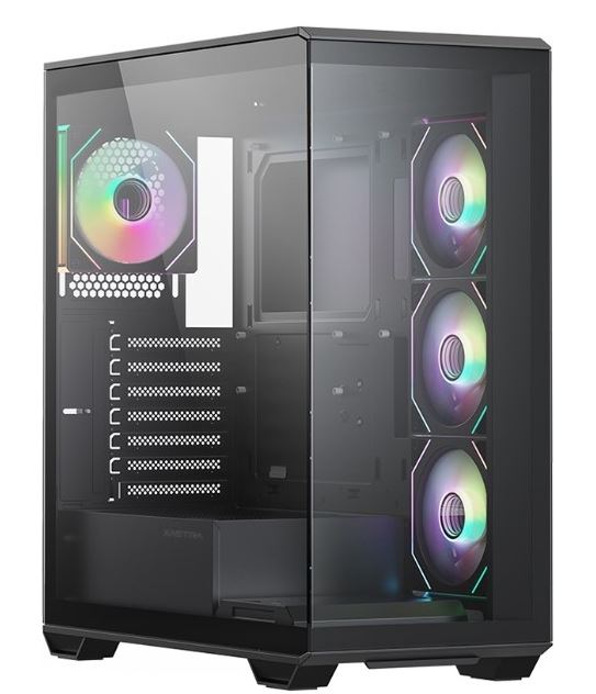 Корпус XASTRA Q600 ARGB ATX Black