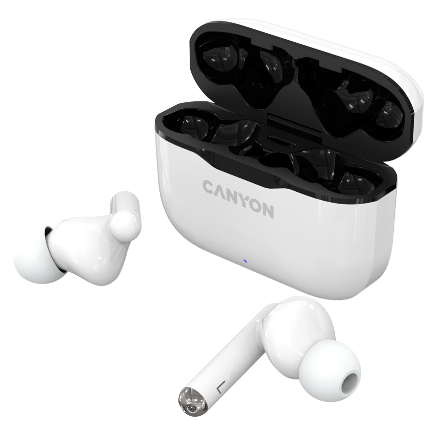 Наушники TWS Canyon TWS-3 Bluetooth White