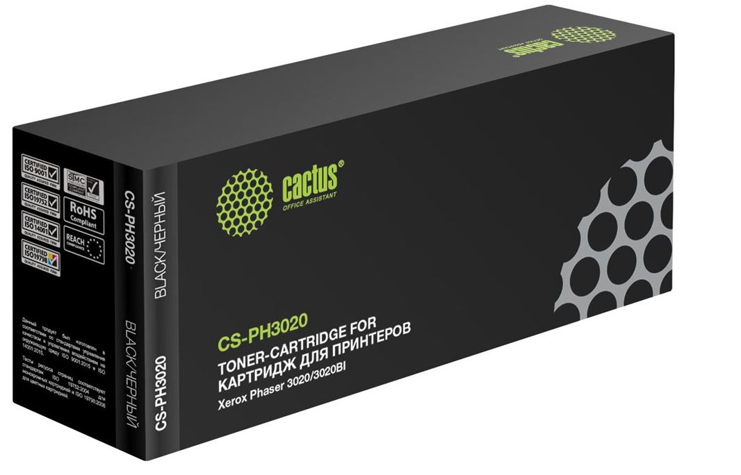 Картридж лазерный Cactus 106R02773 для Xerox Phaser 3020/3020BI