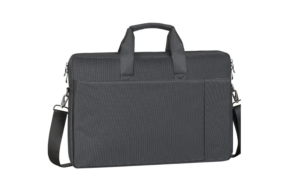 Сумка для ноутбука 17" Riva 8257 полиэстер, чёрная