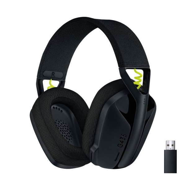 Наушники беспроводные Logitech G435 LightSpeed Gaming Black