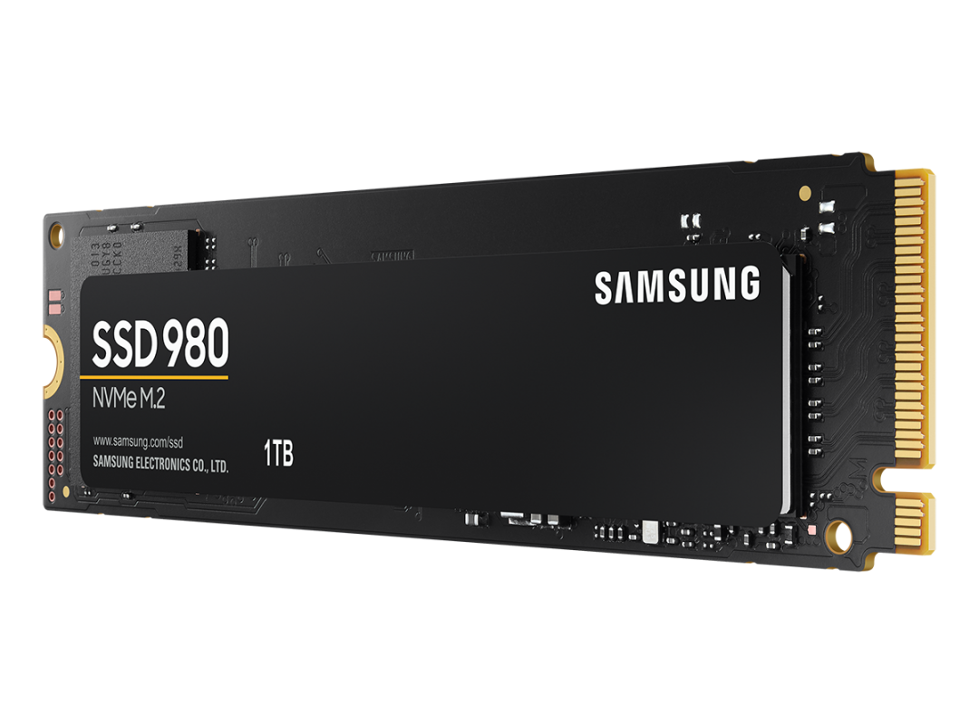 Накопитель SSD M.2 1Tb Samsung 980 (PCI-E 3.0 x4, 3500/3000 Мбайт/сек)