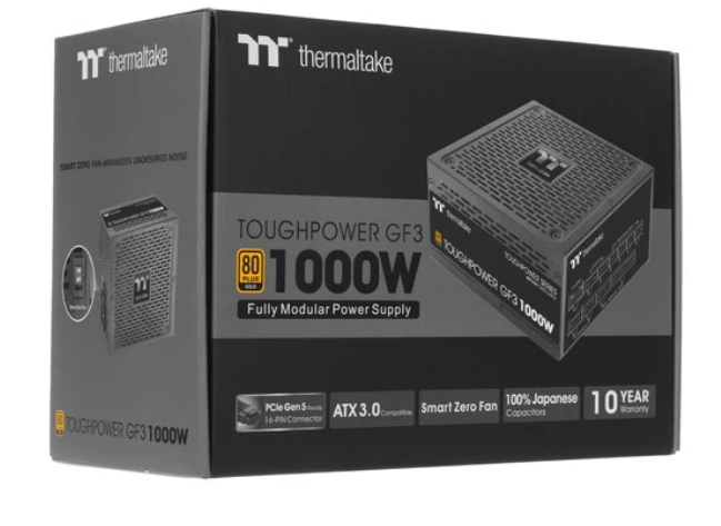 Блок питания 1000W Thermaltake Toughpower GF3 140mm 80+ Gold