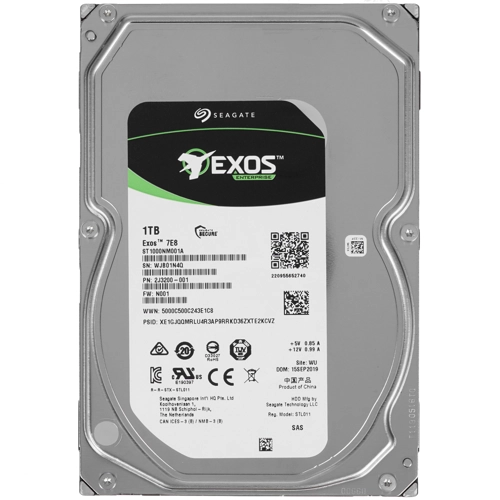 Жесткий диск SAS .1Тb Seagate Exos 7E8 7200rpm 256Mb 3.5"