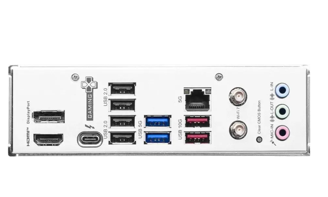 Материнская плата Socket-1851 MSI B860 GAMING PLUS WIFI (B860) 4*DDR5 HDMI DP ATX