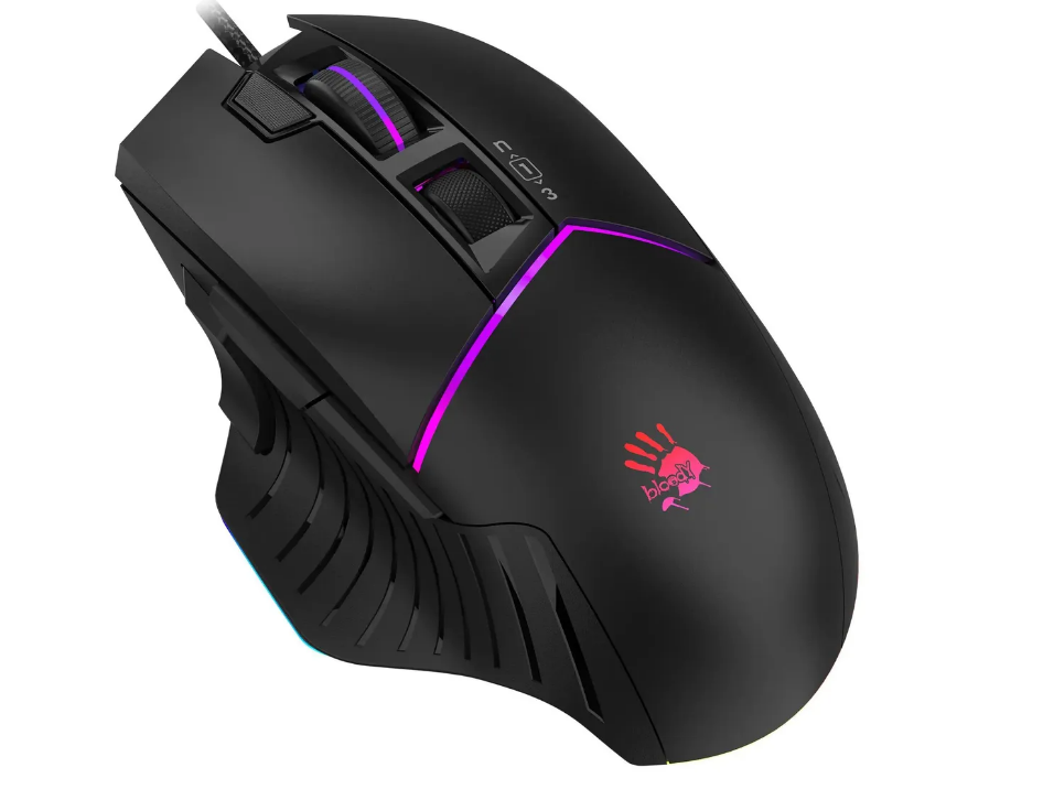 Мышь проводная A4Tech Bloody W95 Max 12000dpi черный