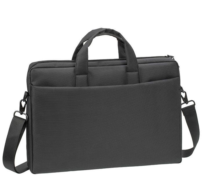 Сумка для ноутбука 15" Riva 8731 полиэстер, серая