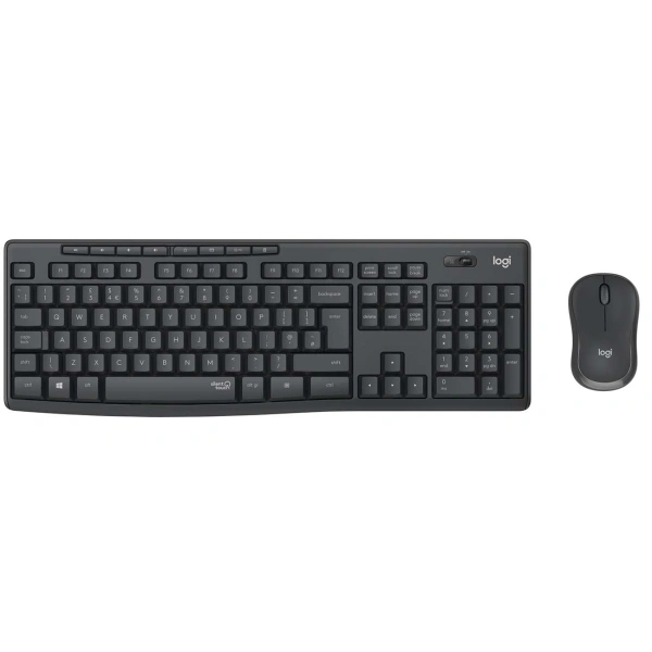Комплект беспроводной (клавиатура+мышь) Logitech MK295 Wireless Combo Silent USB Black