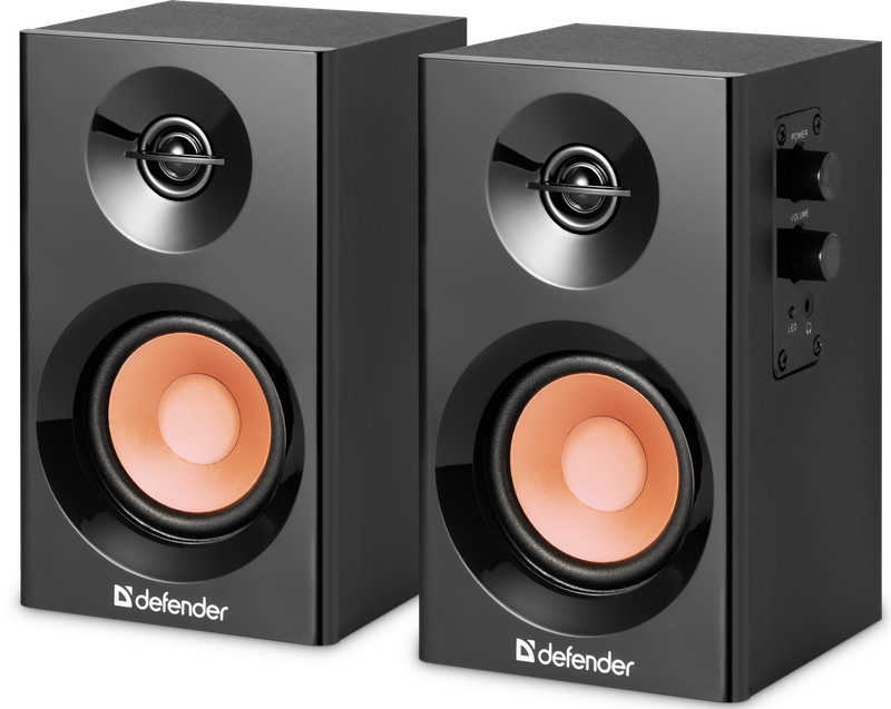 Акустическая система Defender Aurora S12 12 Вт, черный