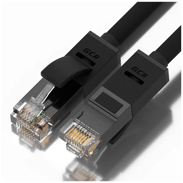 Кабель патч-корд .Patch cord кат.5e 20.0м, Cablexpert, многожильный, чёрный