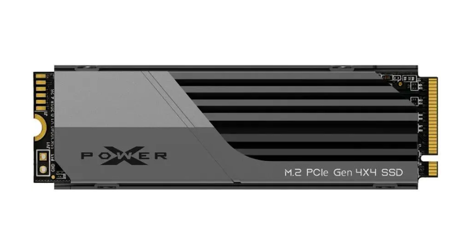 Накопитель SSD M.2 2Tb Silicon Power XS70 (PCI-E 4.0 x4, 7300/6800 Мбайт/сек)