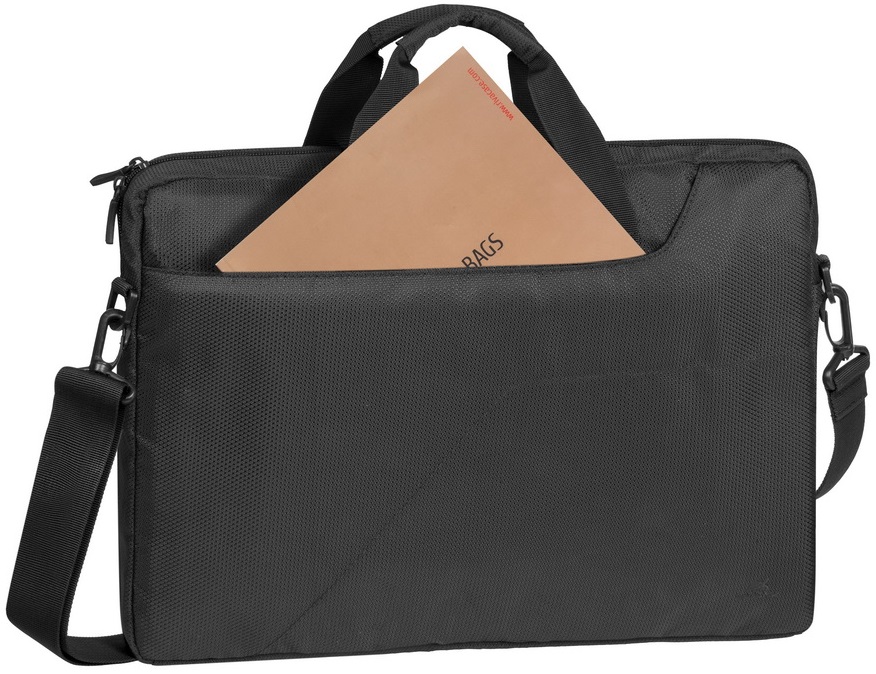 Сумка для ноутбука 15" Riva 8035 полиэстер, чёрная