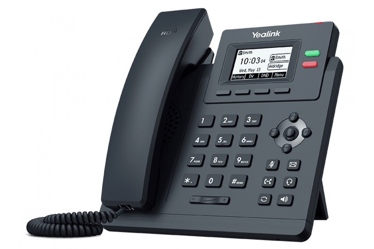 IP-телефон Yealink SIP-T31P черный