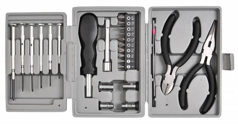 Набор инструментов Buro TC-2101 (25 предметов) в жестком кейсе