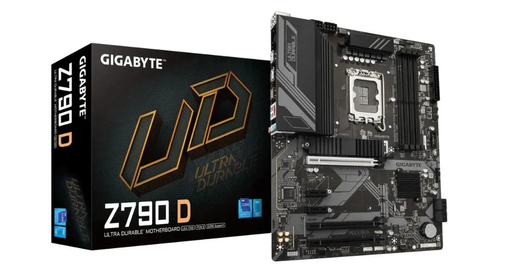Материнская плата Socket-1700 Gigabyte Z790 D (Z790) 4*DDR5 HDMI DP ATX