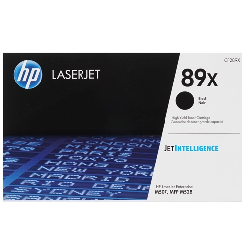 Картридж лазерный HP 89X (CF289X) для HP M507/M528. черный
