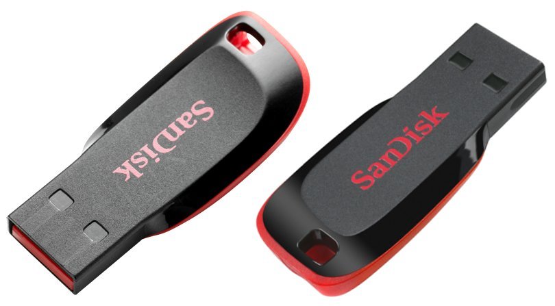 Флешка .64Gb SanDisk Cruzer Blade USB