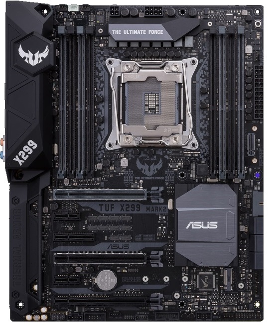 Материнская плата Socket-2066 ASUS TUF X299 MARK 2 (X299) 8*DDR4 3*PCI-Ex16 1*PCI-Ex4 2*PCI-Ex1 6*SA