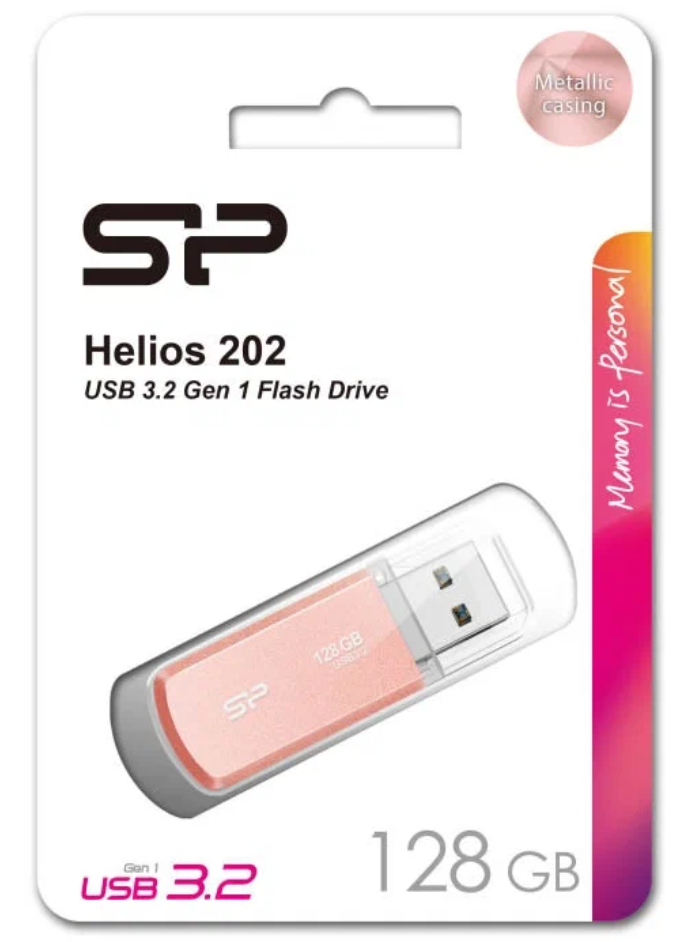 Флешка 128Gb Silicon Power Helios 202 USB3.0 Rose Gold