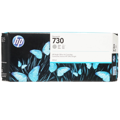 Картридж струйный HP 730 (P2V72A) для HP DJ T1700 серый