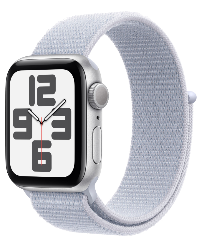 Смарт-часы Apple Watch SE 2024 40mm Sport Loop Silver (серебристый)