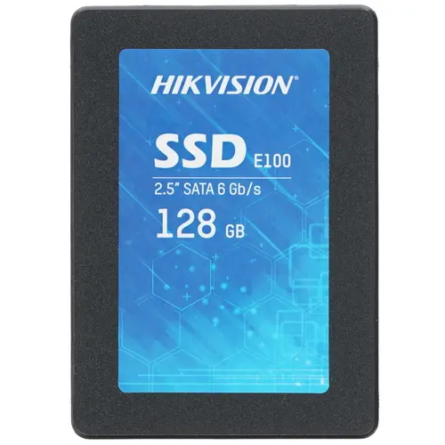 Накопитель SSD SATA .128Gb HIKVision E100 Series (3D TLC, 550/430 Мбайт/сек)