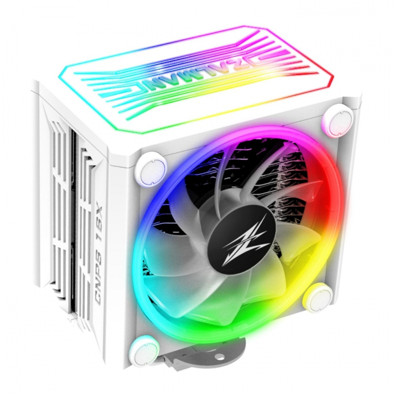Кулер для процессора Zalman CNPS16X White (4-pin, 1200/AM4, 800-1500об/мин, 17-27дБ, AlCu)