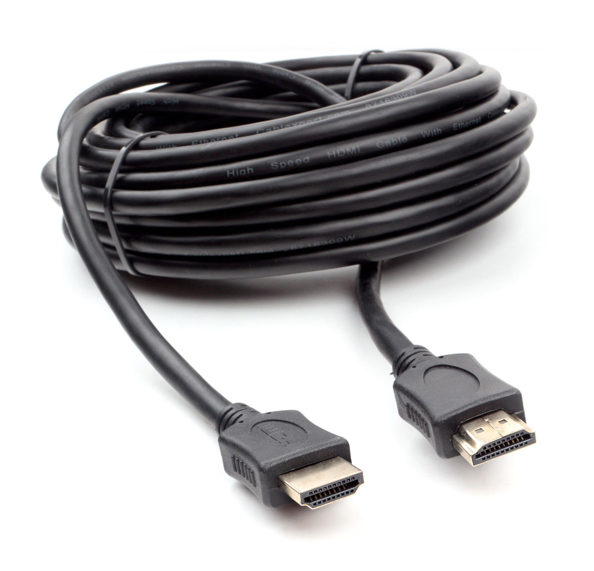 Кабель соединительный HDMI (m) < - > HDMI (m) 10.0м, ver 2.0, Cablexpert, экранированный, черный